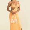 Sundae Muse Alessa Dress / Orange DRESSES 2 Sundae Muse Alessa Dress / Orange DRESSES