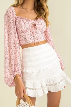 Sundae Muse Bettina Skirt / White Bottoms