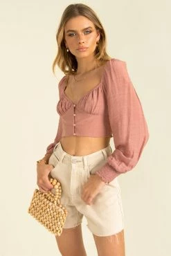 Sundae Muse Joss Top / Rose New Arrivals