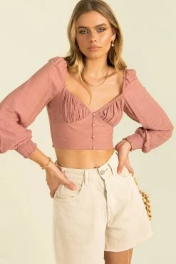 Sundae Muse Joss Top / Rose New Arrivals