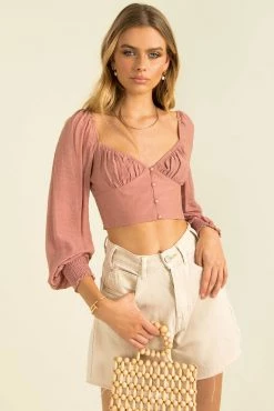 Sundae Muse Joss Top / Rose New Arrivals