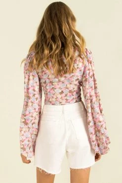 Sundae Muse Soraya Top / Pink Floral