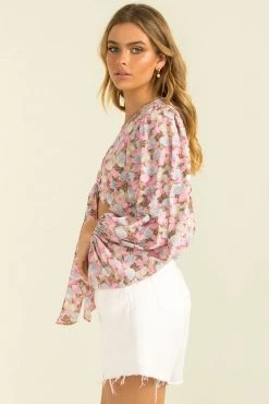 Sundae Muse Soraya Top / Pink Floral