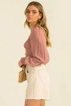 Sundae Muse Joss Top / Rose New Arrivals