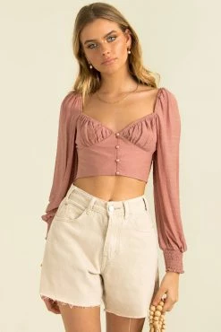 Sundae Muse Joss Top / Rose New Arrivals