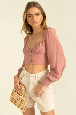 Sundae Muse Joss Top / Rose New Arrivals