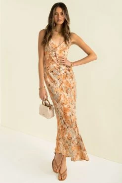 Sundae Muse Silvia Dress / Orange