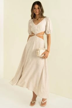 Sundae Muse New Arrivals Villa Dress / Natural