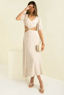 Sundae Muse New Arrivals Villa Dress / Natural