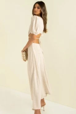 Sundae Muse New Arrivals Villa Dress / Natural