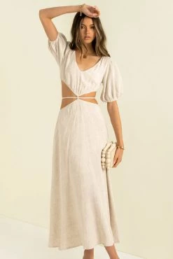 Sundae Muse New Arrivals Villa Dress / Natural