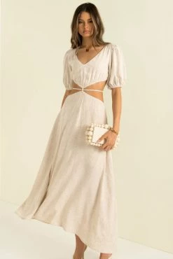 Sundae Muse New Arrivals Villa Dress / Natural