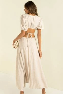 Sundae Muse New Arrivals Villa Dress / Natural