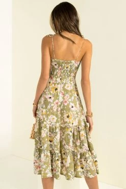 Sundae Muse New Arrivals Ayla Dress / Green