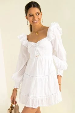 Sundae Muse White Dresses Ginny Dress / White