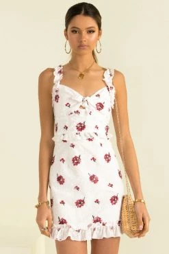 Sundae Muse DRESSES Joey Dress / Red Floral