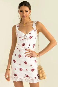 Sundae Muse DRESSES Joey Dress / Red Floral