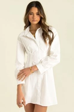 Sundae Muse New Arrivals Raya Dress / White