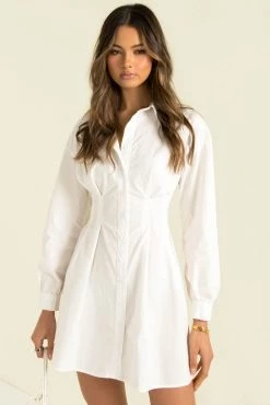 Sundae Muse New Arrivals Raya Dress / White