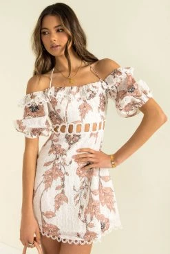 Sundae Muse Fleur Dress / Rose