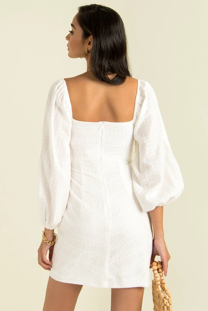 Sundae Muse White Dresses Aubrey Dress / White 7 Sundae Muse White Dresses Aubrey Dress / White