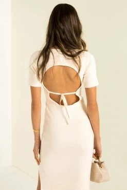Sundae Muse Maud Dress / Beige New Arrivals