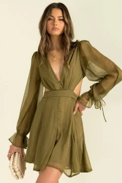 Sundae Muse DRESSES Tianna Dress / Khaki