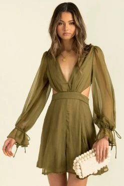 Sundae Muse DRESSES Tianna Dress / Khaki