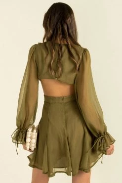 Sundae Muse DRESSES Tianna Dress / Khaki