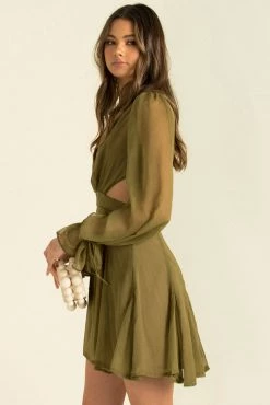 Sundae Muse DRESSES Tianna Dress / Khaki