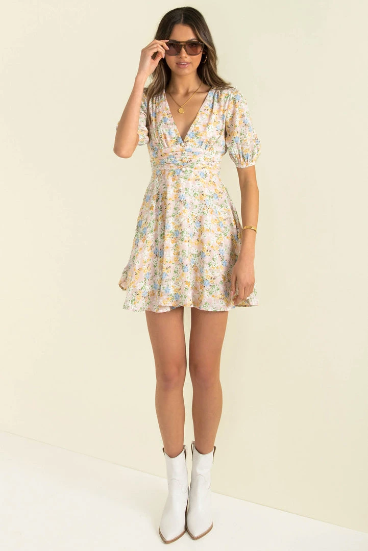 Sundae Muse Teegan Dress / Beige DRESSES 14 Sundae Muse Teegan Dress / Beige DRESSES