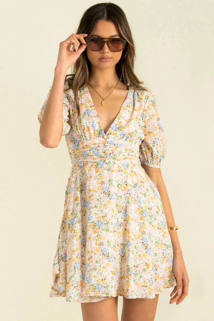 Sundae Muse Teegan Dress / Beige DRESSES 9 Sundae Muse Teegan Dress / Beige DRESSES