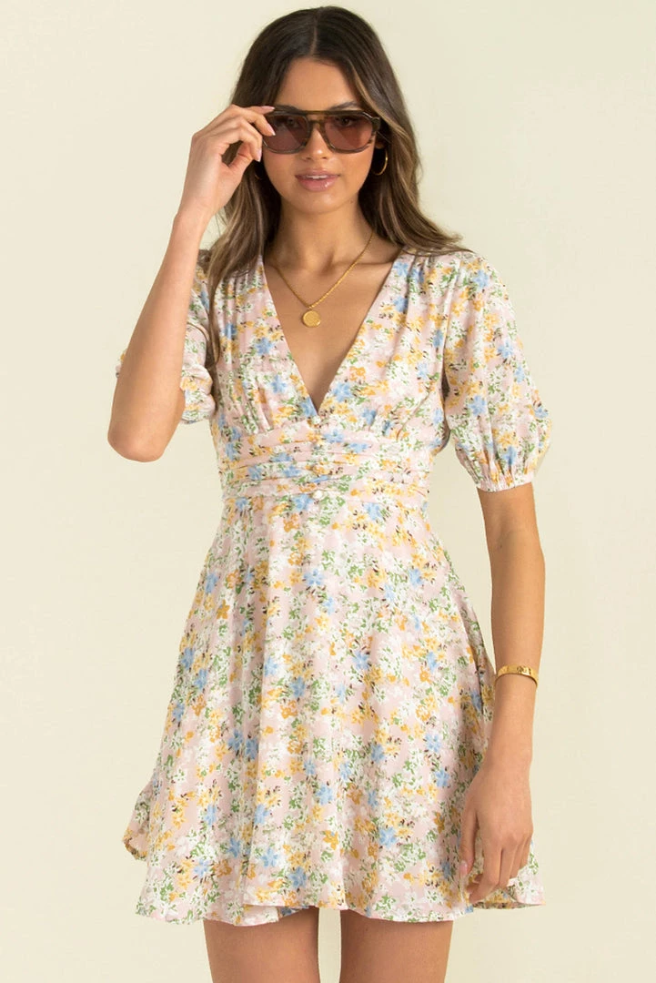 Sundae Muse Teegan Dress / Beige DRESSES 11 Sundae Muse Teegan Dress / Beige DRESSES