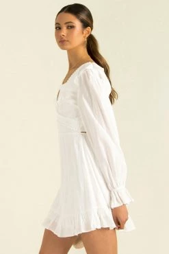 Sundae Muse DRESSES Layla Dress / White