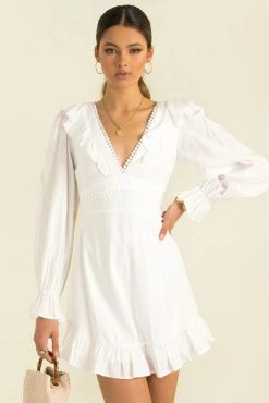 Sundae Muse DRESSES Layla Dress / White