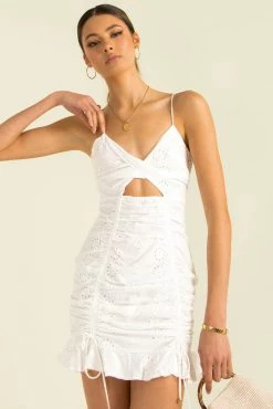 Sundae Muse DRESSES Maxine Dress / White