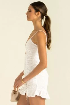 Sundae Muse DRESSES Maxine Dress / White