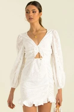 Sundae Muse DRESSES Allira Dress / White 21 Sundae Muse DRESSES Allira Dress / White