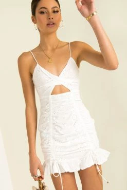 Sundae Muse DRESSES Maxine Dress / White