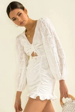 Sundae Muse DRESSES Allira Dress / White 23 Sundae Muse DRESSES Allira Dress / White