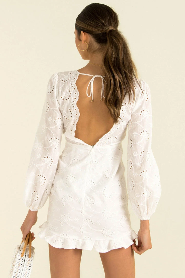 Sundae Muse DRESSES Allira Dress / White 6 Sundae Muse DRESSES Allira Dress / White