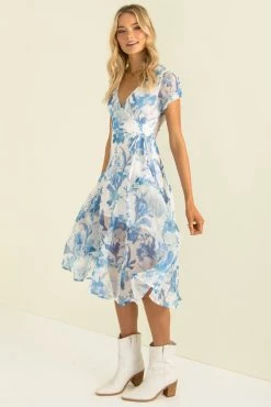 Sundae Muse Xander Dress / Blue Floral New Arrivals