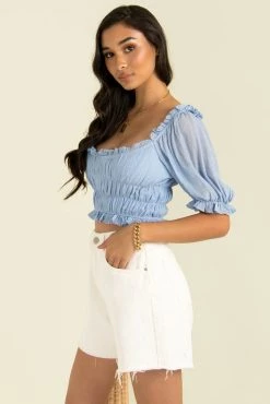 Sundae Muse Posy Top / Blue