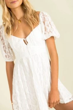 Sundae Muse Leanne Dress / White DRESSES