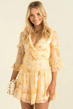 Sundae Muse Sloan Dress / Yellow DRESSES