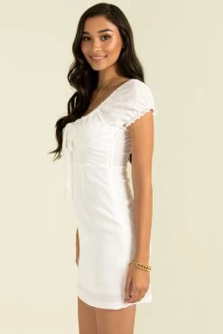 Sundae Muse Quinn Dress / White New Arrivals