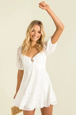 Sundae Muse Leanne Dress / White DRESSES