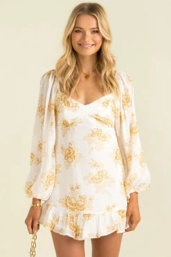 Sundae Muse Renata Dress / Yellow DRESSES