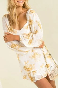 Sundae Muse Renata Dress / Yellow DRESSES