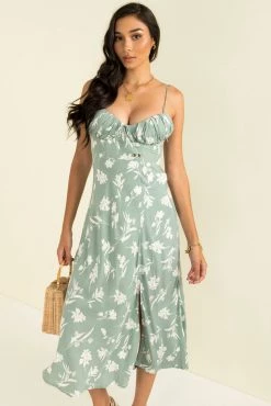 Sundae Muse Helena Dress / Sage